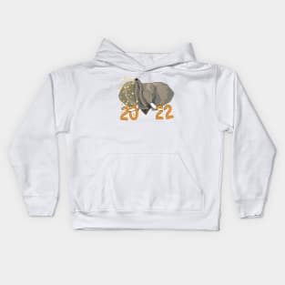 Elephant New Year 2022 Kids Hoodie